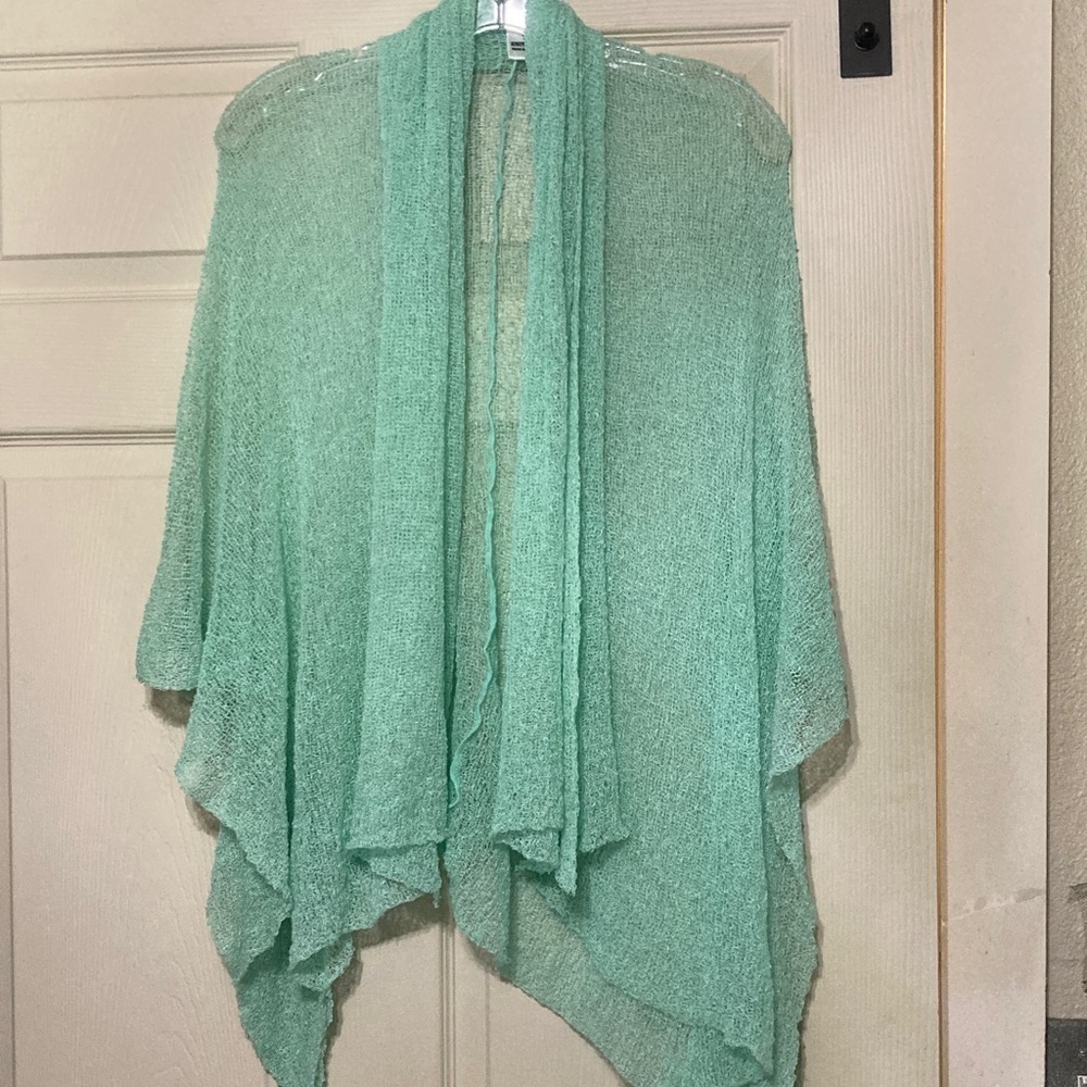 Knot of Isis mint green cardigan